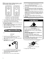 Preview for 14 page of Amana AGR5330BAB Installation Instructions Manual