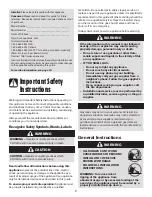 Preview for 2 page of Amana AGR5725SDS Use And Care Manual