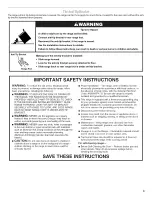 Preview for 3 page of Amana AGR5844VDB0 User Instructions