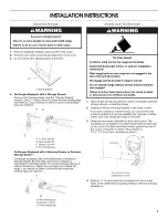 Preview for 7 page of Amana AGR5844VDB4 Installation Instructions Manual