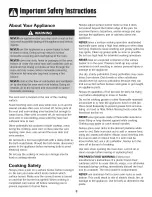 Preview for 4 page of Amana AGS1740BDQ Use & Care Manual