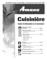 Preview for 25 page of Amana AGS1740BDQ Use & Care Manual