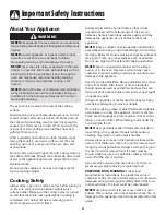 Preview for 4 page of Amana AGS1740BDW Use And Care Manual