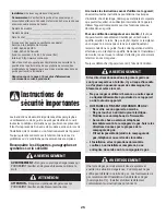 Preview for 26 page of Amana AGS1740BDW Use And Care Manual