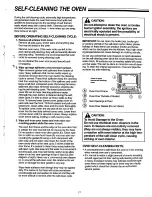 Preview for 17 page of Amana AGS743L Use & Care Manual