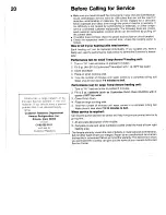 Preview for 20 page of Amana AKC30C Use & Care Manual