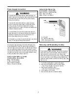 Предварительный просмотр 9 страницы Amana AKED3060 Series Owner'S Manual