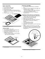 Предварительный просмотр 16 страницы Amana AKGD3050 Series Owner'S Manual