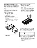 Предварительный просмотр 17 страницы Amana AKGD3050 Series Owner'S Manual