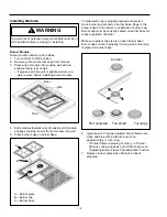 Предварительный просмотр 12 страницы Amana AKGD3060 Series Owner'S Manual