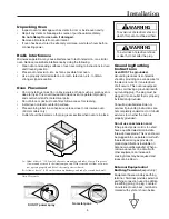 Preview for 5 page of Amana ALD10D Owner'S Manual