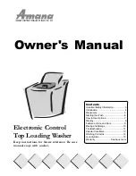 Preview for 1 page of Amana ALW432RAW Owner'S Manual