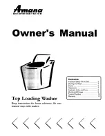 Preview for 1 page of Amana ALW880QAW Owner'S Manual