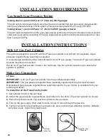 Preview for 30 page of Amana AM33LP-P Assembly, Installation Instructions And Use & Care Manual