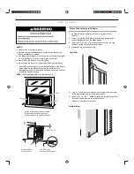 Предварительный просмотр 7 страницы Amana AMA05KF Use And Care Manual