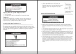 Preview for 3 page of Amana AMA27BK Use & Care Manual