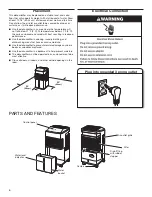 Предварительный просмотр 4 страницы Amana AMAD501AW Use And Care Manual