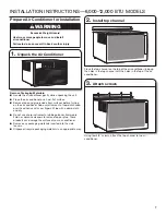 Предварительный просмотр 7 страницы Amana AMAP050B Use And Care Manual