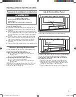 Предварительный просмотр 5 страницы Amana AMAP101A Use And Care Manual