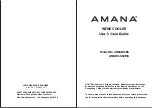 Preview for 1 page of Amana AMAW16S2MS Use & Care Manual