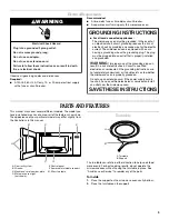 Preview for 5 page of Amana AMC1070 Use And Care Manual