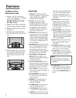 Preview for 8 page of Amana AMC2206BA Use And Care Manual