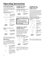 Preview for 10 page of Amana AMC2206BA Use And Care Manual