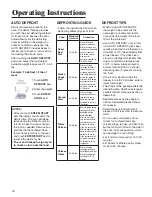 Preview for 18 page of Amana AMC2206BA Use And Care Manual