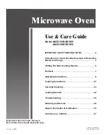 Amana AMC6158BAB Use And Care Manual preview