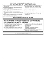 Preview for 4 page of Amana AMC7159TA Use & Care Manual