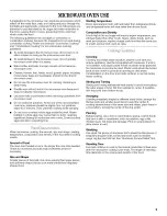 Preview for 9 page of Amana AMC7159TAB0 Use & Care Manual