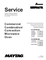 Preview for 1 page of Amana AMH20 Service Manual