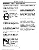 Предварительный просмотр 3 страницы Amana AMV1154BAW Installation Instructions Manual