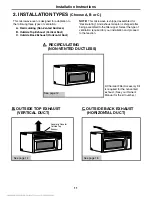 Предварительный просмотр 11 страницы Amana AMV1154BAW Installation Instructions Manual