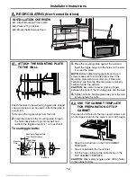 Предварительный просмотр 12 страницы Amana AMV1154BAW Installation Instructions Manual