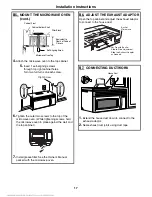 Предварительный просмотр 17 страницы Amana AMV1154BAW Installation Instructions Manual