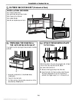 Предварительный просмотр 18 страницы Amana AMV1154BAW Installation Instructions Manual