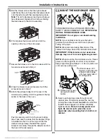 Предварительный просмотр 20 страницы Amana AMV1154BAW Installation Instructions Manual