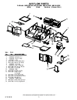 Предварительный просмотр 5 страницы Amana AMV1160VAW1 Parts List