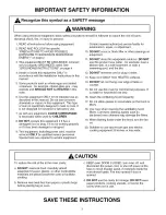 Preview for 3 page of Amana AMV1162AAB Installation Instructions Manual