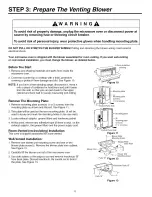 Предварительный просмотр 11 страницы Amana AMV1162AAB Installation Instructions Manual