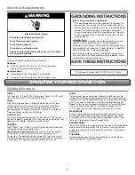 Preview for 3 page of Amana AMV2307PFB4 User Manual