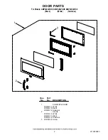 Предварительный просмотр 2 страницы Amana AMV3204VAB0 Parts List