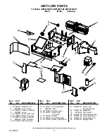 Предварительный просмотр 5 страницы Amana AMV3204VAB0 Parts List