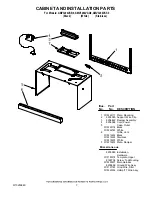 Предварительный просмотр 7 страницы Amana AMV3204VAB0 Parts List