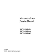 Amana AMV4204AAB Service Manual предпросмотр