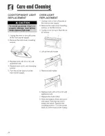 Предварительный просмотр 22 страницы Amana AMV5164AA Use & Care Manual