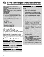 Предварительный просмотр 54 страницы Amana AMV5164AA Use & Care Manual