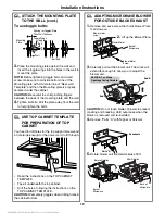 Предварительный просмотр 19 страницы Amana AMV5206BAW Installation Instructions Manual