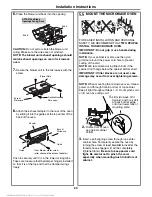 Предварительный просмотр 20 страницы Amana AMV5206BAW Installation Instructions Manual